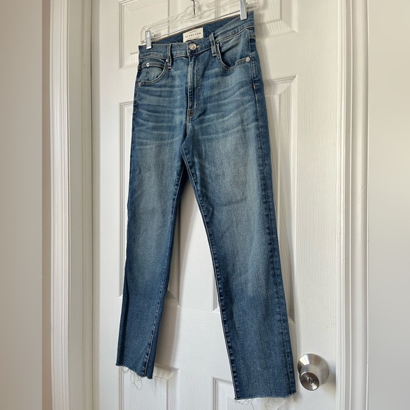 Slvrlake roxy high rise raw hem southern cross denim jeans size 27 - Picture 7 of 7